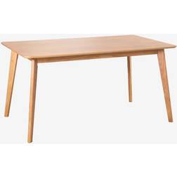 Sklum Kerhen Brown /Natural Dining Table 90x150cm