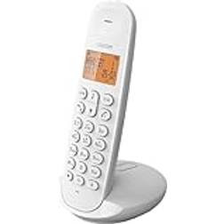 Logicom Iloa 155T trådlös fast telefon med telefonsvarare – Solo – analoga och DECT-telefoner – vit