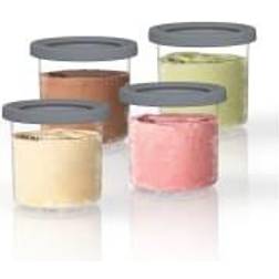 Ninja Dessert Tubs For Ice Cream Maker NC300 4 pcs Food Container