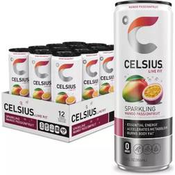 Celsius Essential Energy Drink Sparkling Mango Passionfruit 355cl 12