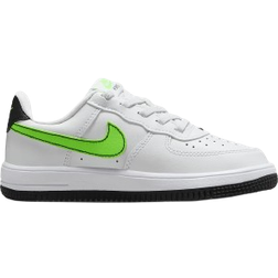 NIKE Force 1 Low EasyOn PSV - White/Black/Green Strike