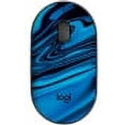 Logitech M340 Design Collection Wireless Mouse Blue Galaxy