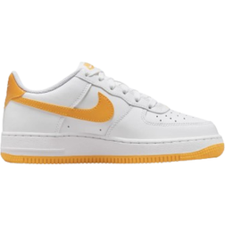 Nike Air Force 1 GS - White/White/University Gold