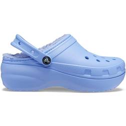 Crocs Classic Platform Lined Clog - Moon Jelly