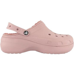 Crocs Classic Platform Lined Clog - Pink Clay