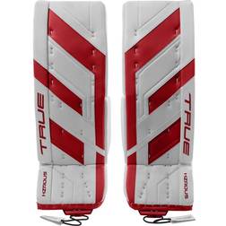 True Goalkeeper Shin Guards HZRDUS 7X4 Sr White/Red