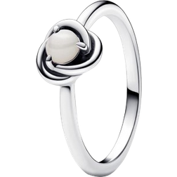 Pandora June Eternity Circle Ring - Silver/Mother of Pearl