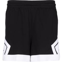 NIKE Jordan Sport Women's 4" Diamond Shorts - Black/White