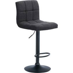CLP Calma Dark Grey/Black Bar Stool 114cm