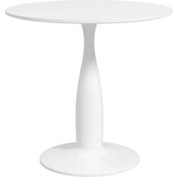 Homcom Round White Dining Table 80cm