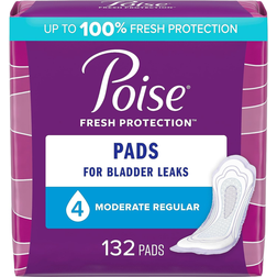 Poise Incontinence Bladder Control Pads 132-pack