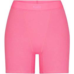 SKIMS Cotton Rib Boxer - Sugar Pink