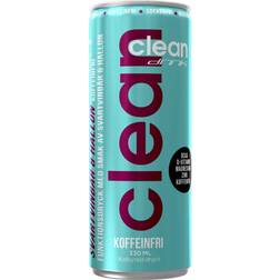 Clean Drink Svartvinbär Hallon koffeinfri 330ml 1 st