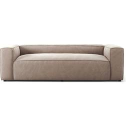 Decotique Grand Tassel Beige Sofa 230cm 2 personers