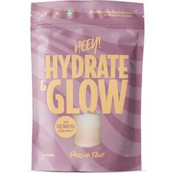 Heey! Heey! Hydrate & Glow Elektrolyter + Passionsfrukt Kosttillägg 240