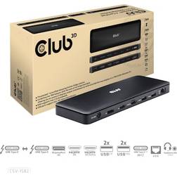 DeLock Club 3D Thunderbolt 4 12-in-1 Dock