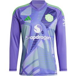 adidas Men Manchester United 24/25 Long Sleeve Goalkeeper Jersey