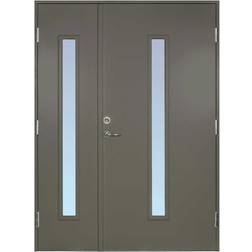 Scandidoor Torp Standard 88039 Ytterdörr Frostat glas S 6502-Y H (150x210cm)