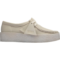 Clarks Wallabee Cup - White Nubuck