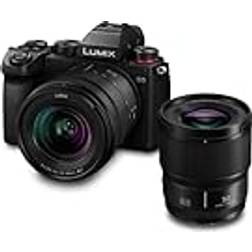 Panasonic LUMIX S DC-S5KCE-EG, Vollformatkamera, Allround-Set mit zwei Objektiven: S-R2060 20-60 mm, F3,5-5,6 und S-S50 50 mm, F1,8