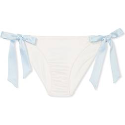 Victoria's Secret Women's Bridal Embroidery Side-Tie Cheeky Panty