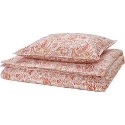 IKEA Rodgersia Påslakan Vit, Rosa (200x150cm)