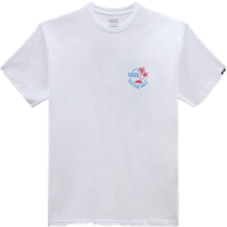 Vans Classic Mini Dual Palm II T-shirt - White/Malibu Blue