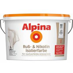 Alpina Soot & Nicotine Insulating Wandfarbe Weiß 5L