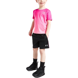 Under Armour Infant Fade T-shirt/Shorts Set - Pink/Black