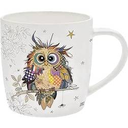 Lesser & Pavey Otto Owl Animal Print Mug