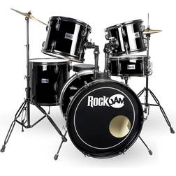 Rockjam Full Sized Drum Kit with Drum Throne and Drumsticks