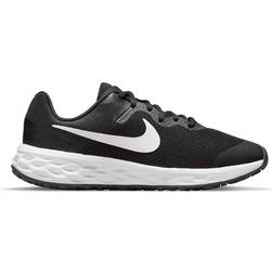 Nike Revolution 6 GS - Black/Dark Smoke Grey/White