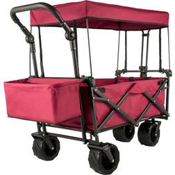 VEVOR Collapsible Wagon with Removable Canopy