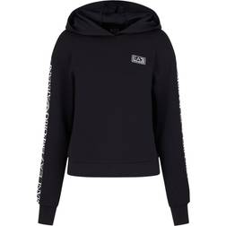 Emporio Armani EA7 Ventus Overhead Hoodie - Black