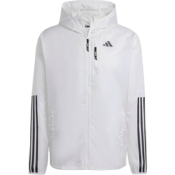 adidas Own The Run 3 stripes Jacket - White