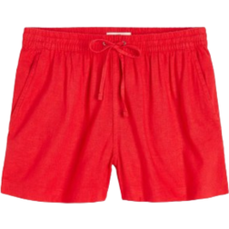 H&M Linen Blend Shorts - Red