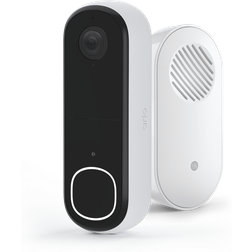 Arlo Essential 2K Videodørklokke + Chime