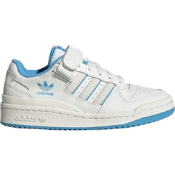 Adidas Junior Forum Low - Cloud White/Semi Blue Burst/Cloud White