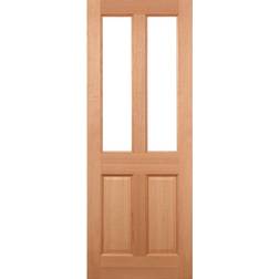 LPD Malton Unfinished External Door Clear Glass (81.3x203.2cm)