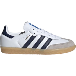 Adidas Junior Samba OG - Cloud White/Collegiate Navy/Gum