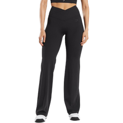 Gymshark Crossover Regular Flared Leggings - Black