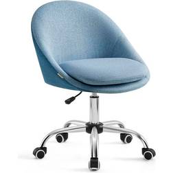 Songmics GBO020Q01 Sky Blue Sedia da ufficio 90cm