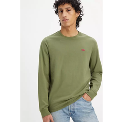 Levi's Long-Sleeve Original Housemark Tee Uomo - Bluish Olive
