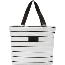 Aloha Pinstripe Day Tripper Tote Bag - Black/White