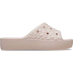 Crocs Classic Platform Geometric Slide - Quartz