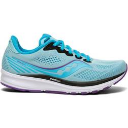 Saucony Ride 14 Powder Concord Løbesko - Blå