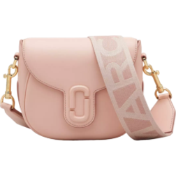 Marc Jacobs The Covered J Small Saddle Bag - Rose