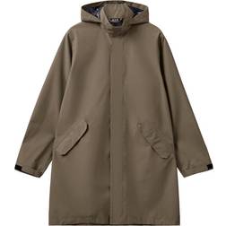 H2O Rain Jacket Rømø Long - Dusty Oak