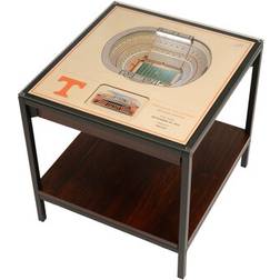 YouTheFan Tennessee Volunteers Brown 25-Layer StadiumView Lighted End Table