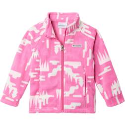 Columbia Kid's Benton Springs II Printed Fleece Jacket- Pink